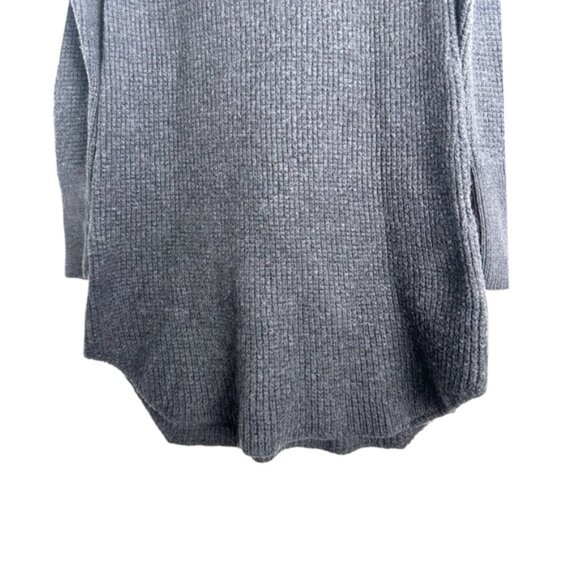 Aritzia Wilfred Free Bianca 100% Merino Wool Turtleneck sweater dress Dark Grey - Picture 5 of 9